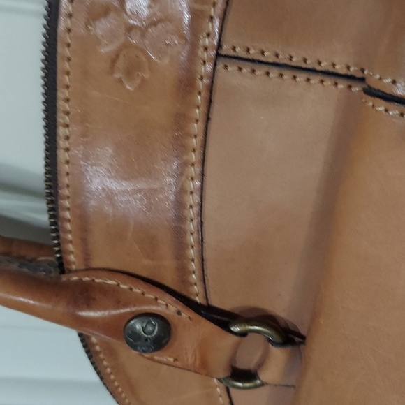 Patricia Nash Gnocci Italian Leather Shoulder/Satchel Bag - Picture 3 of 13